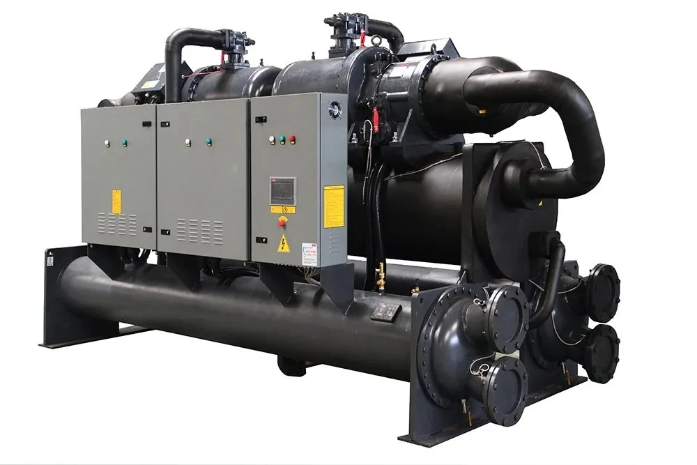 Two Compressor Water Chiller For High Capacity Industrial Cooling System