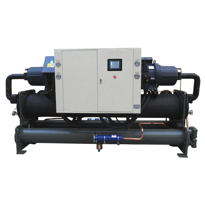 Two Compressor Water Chiller For High Capacity Industrial Cooling System