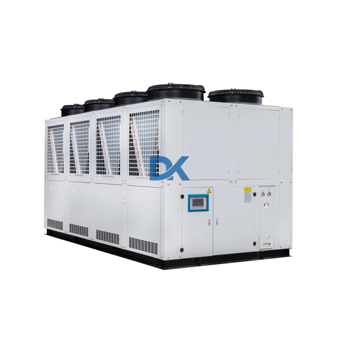0℃/-5℃/-10℃ Air Cooled Glycol Chiller For Beverage Production Screw Compressor For Larger Capacity 