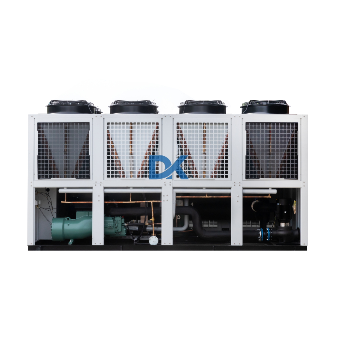 20TR to 150TR Air Cooled Industrial Chiller With Screw Type Compressors