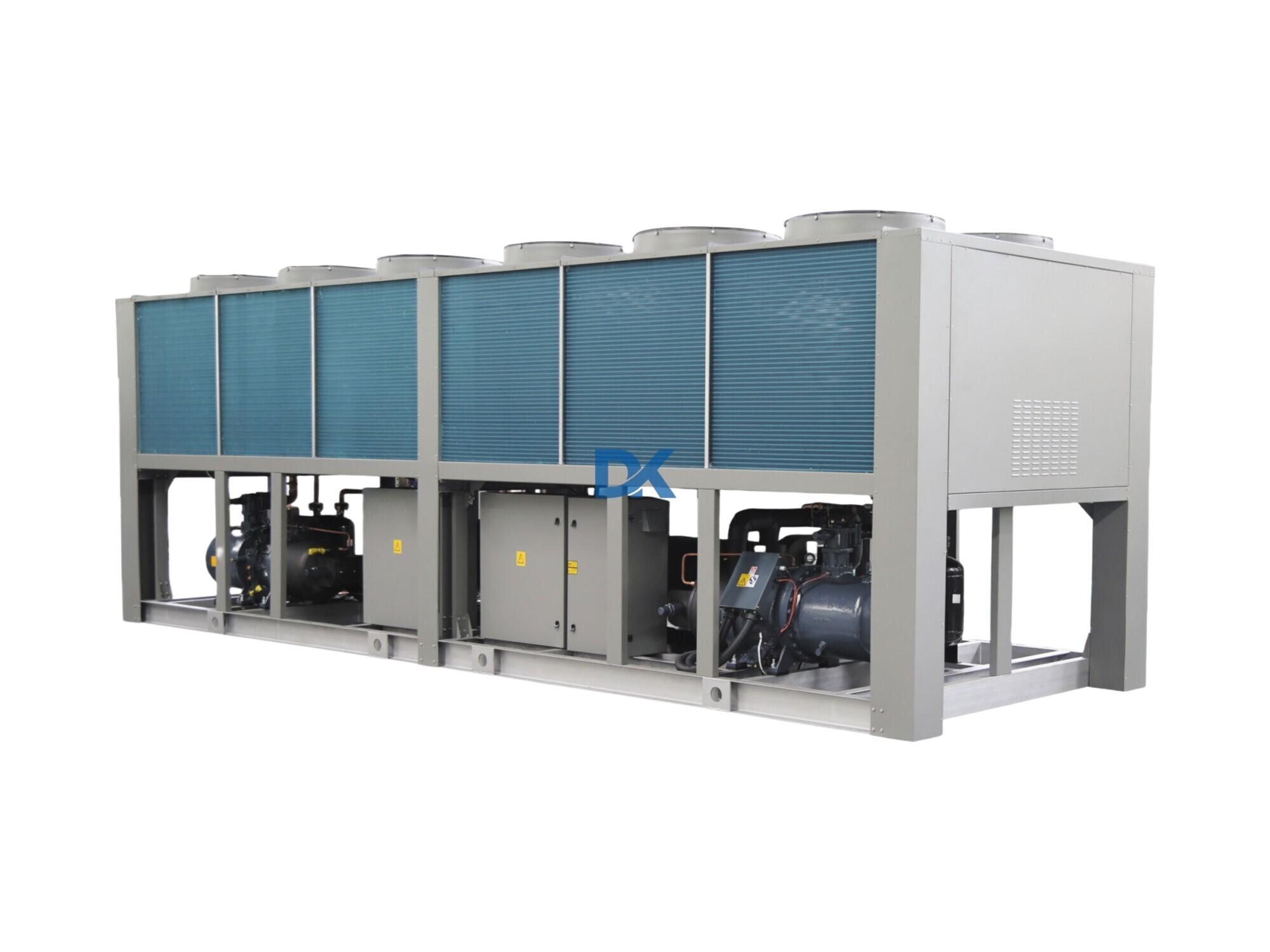 80 Ton 300 Ton Air Cooled Industrial Chillers Large Cooling Capacity Air Chiller 
