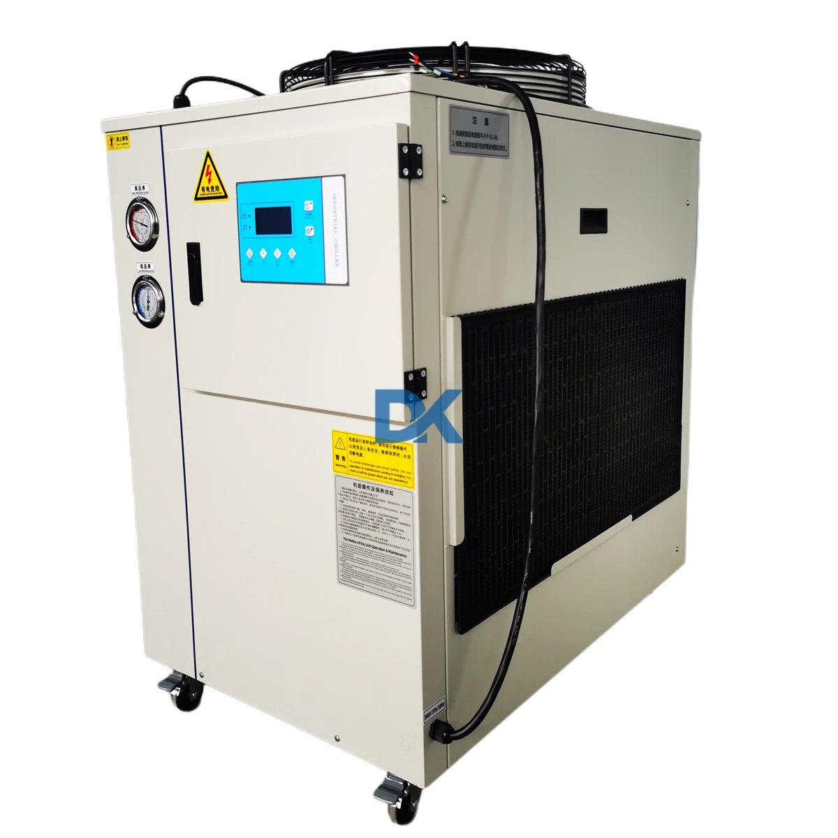 Portable Water Chiller 1HP~10HP Industry Process Chiller For Plastic Blowing 
