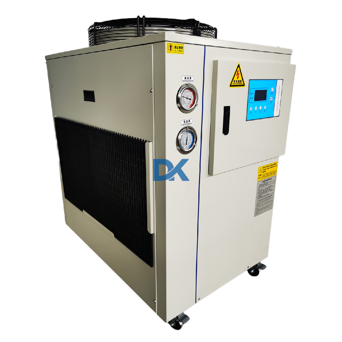 Portable Water Chiller 1HP~10HP Industry Process Chiller For Plastic Blowing 