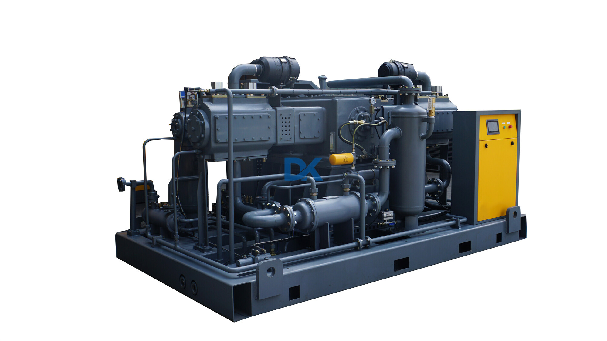 Absolute Pressure Oil-free Midium And High Pressure Air Compressor 30 bar 40 bar For Bottle Production 