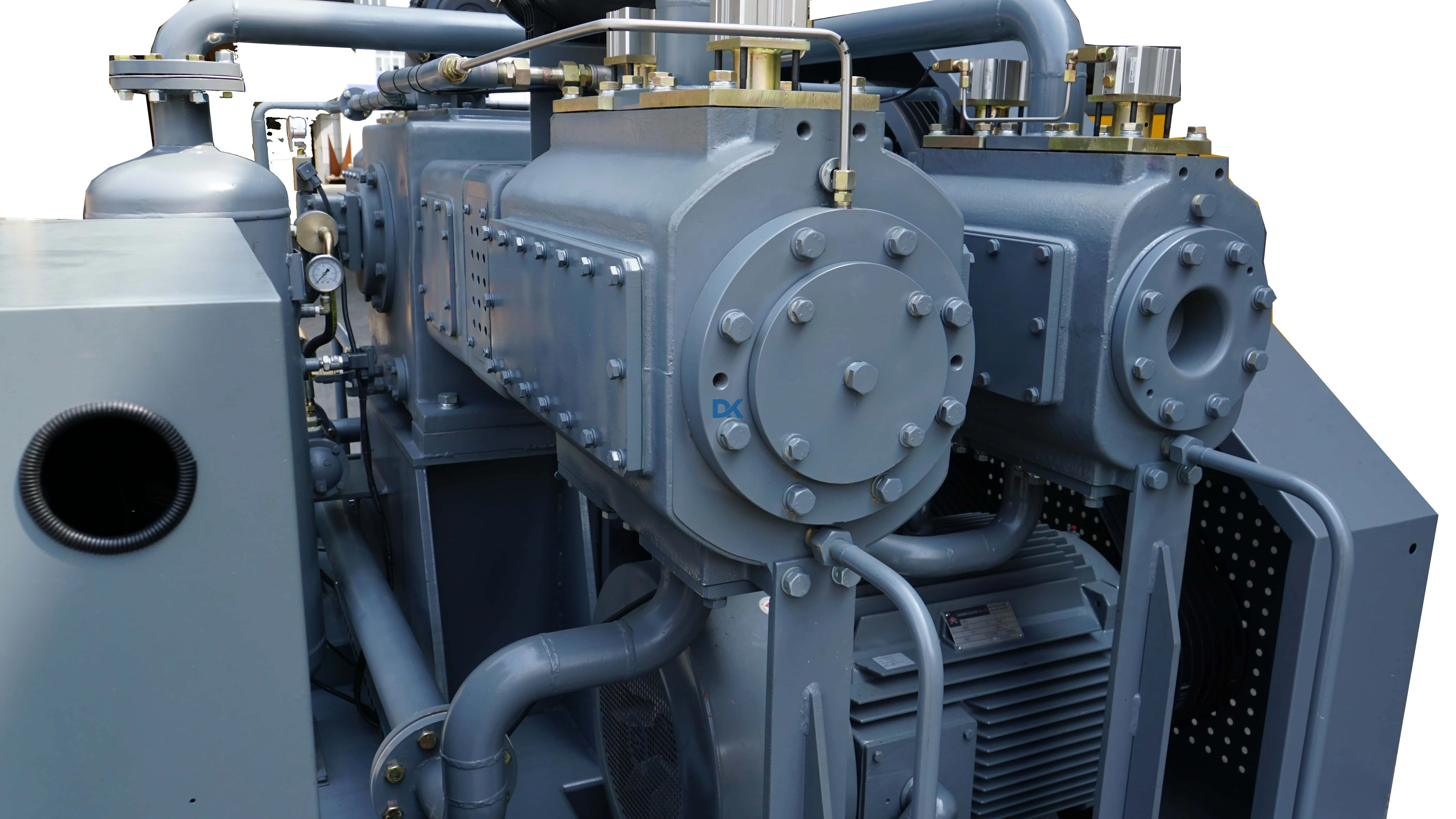 Absolute Pressure Oil-free Midium And High Pressure Air Compressor 30 bar 40 bar For Bottle Production 