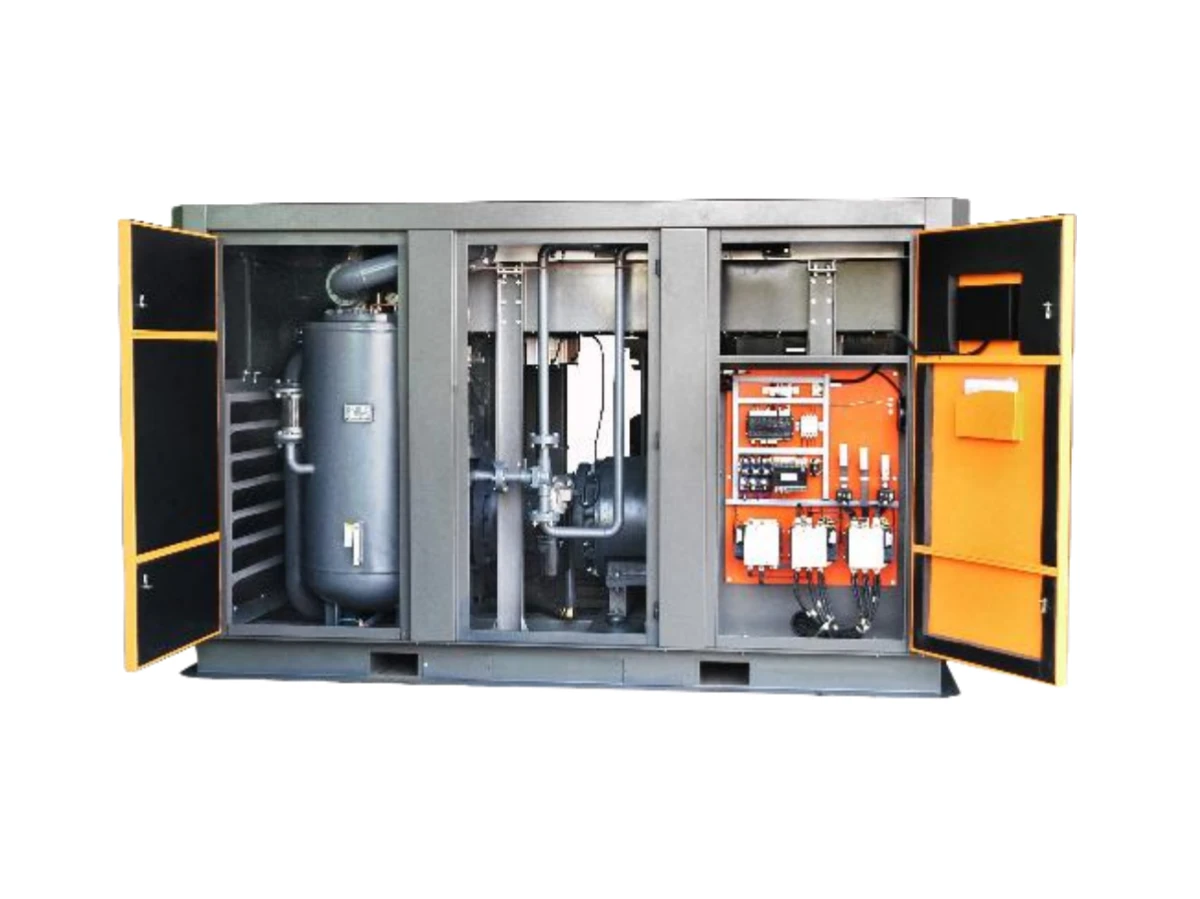 22Kw to 355Kw Screw Air Compressors 7bar 8bar 10bar 12.5bar For Industrial Manufacturing 