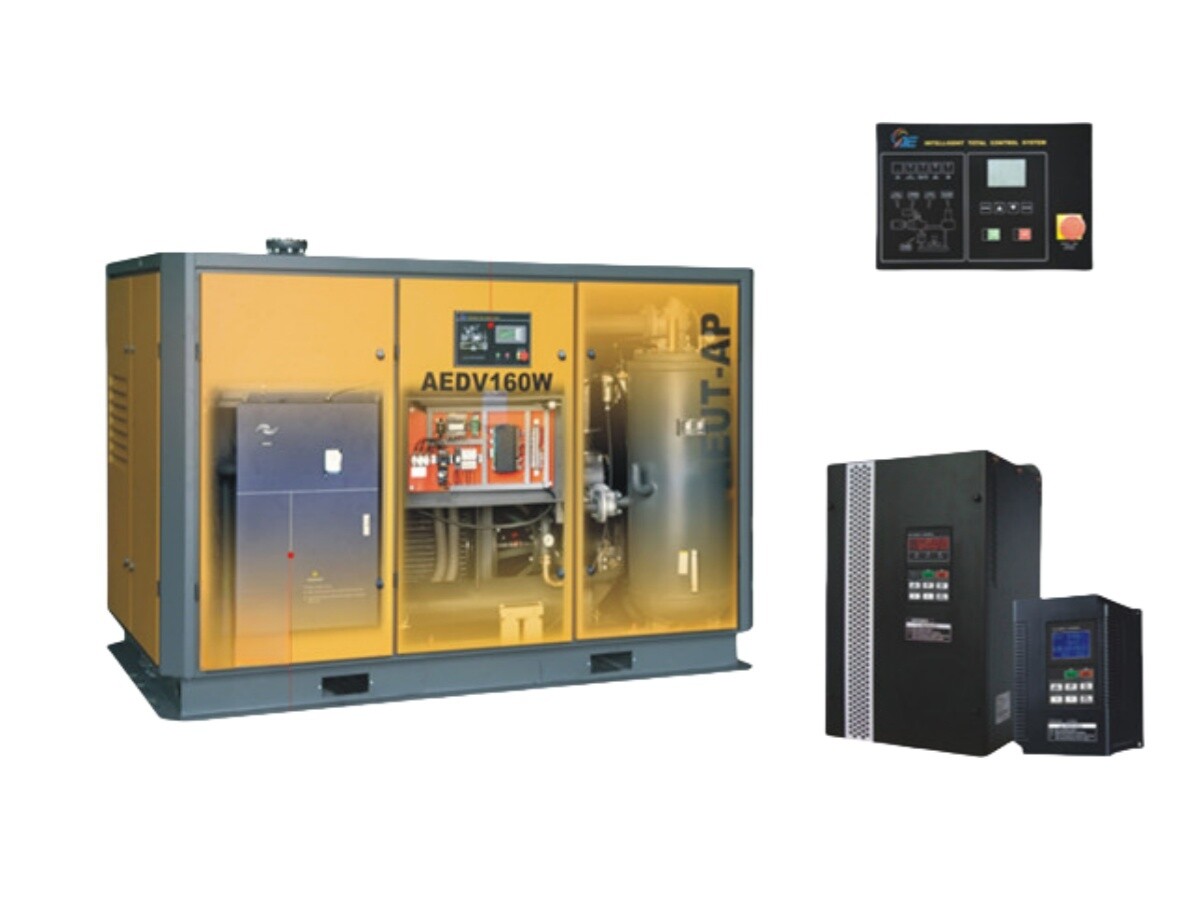 Variable Frequency Two-Stage Compression Air Compressor More Energy-Efficient Variable Frequency Two-Stage Compression Air Compressor More Energy-Efficient