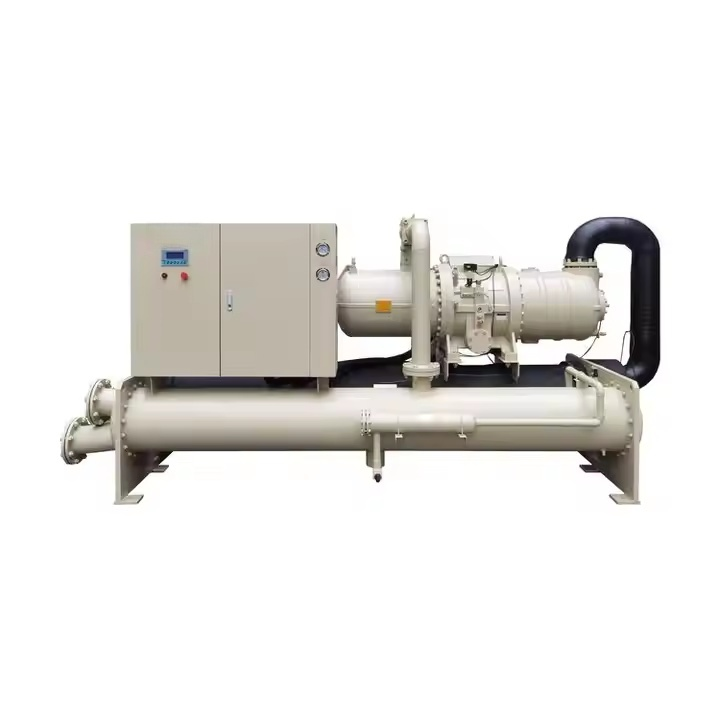 Water Cooled Screw Chiller For Injection Molding Plastic High Effective Industrial Water Cooling System 
