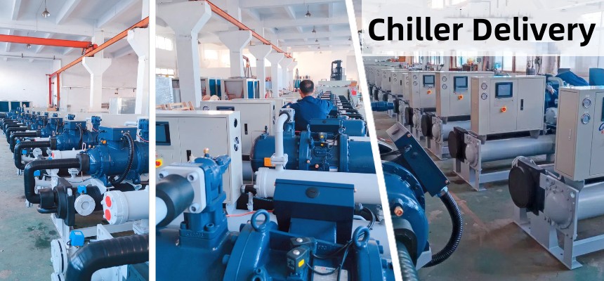 Water chiller delivery 