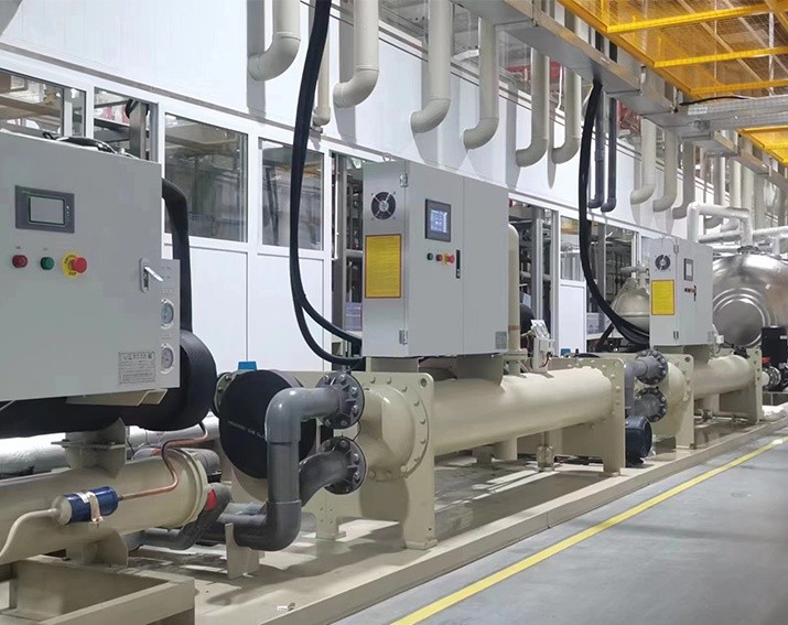 waer cooled screw chiller (4)