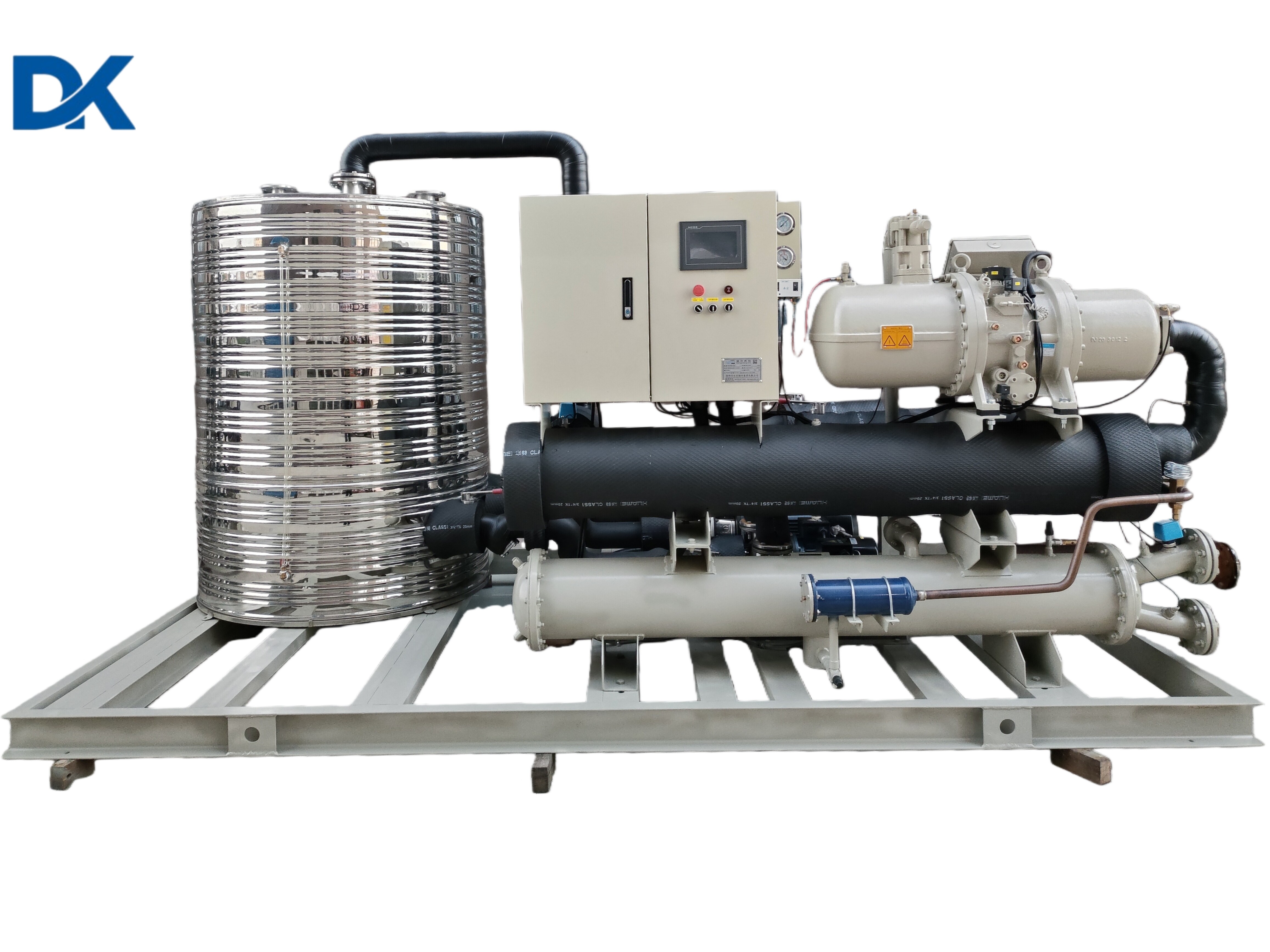 Water Cooled Screw Chillers For Industry Process Cooling System