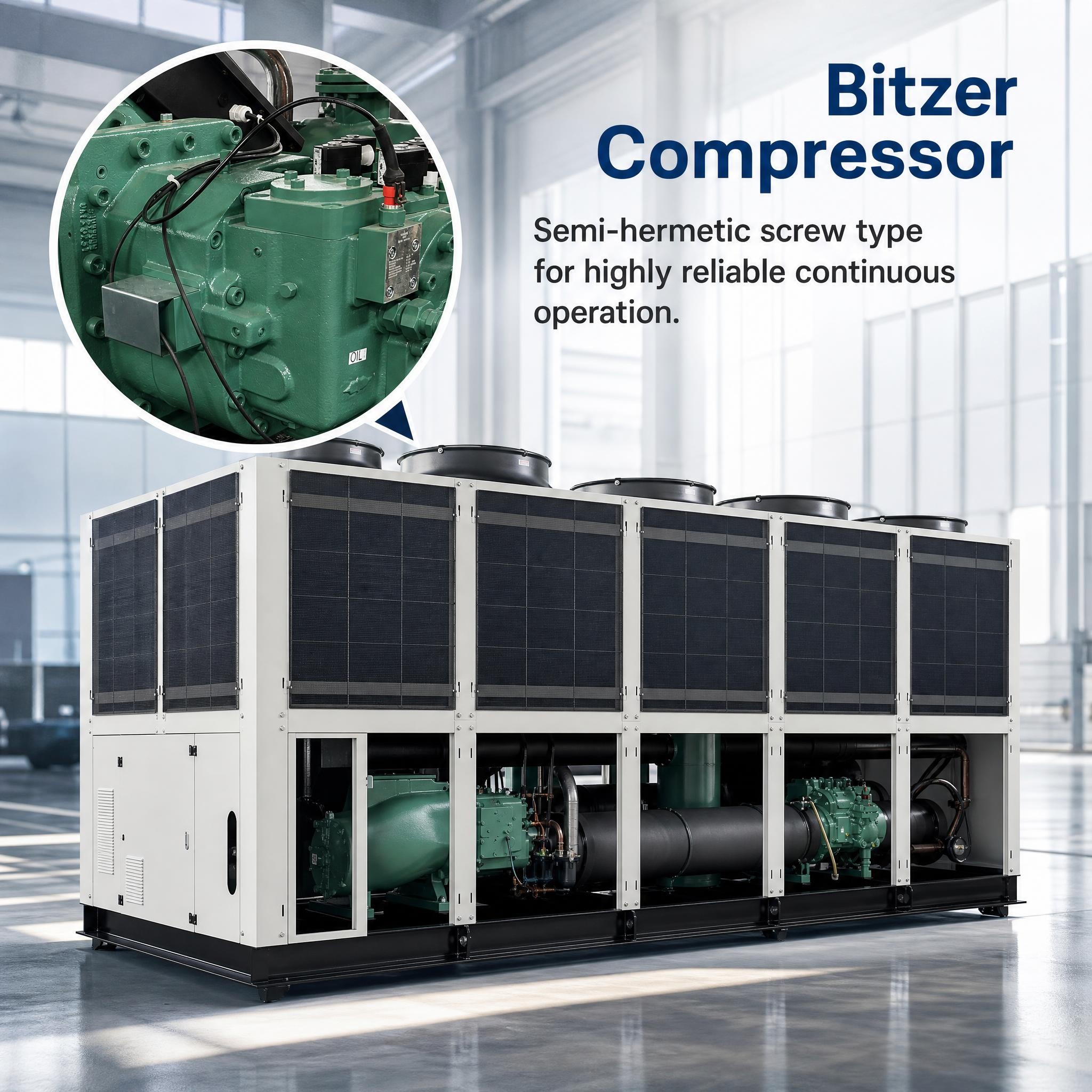 DARKO Industrial Chillers for Beverage Production Lines