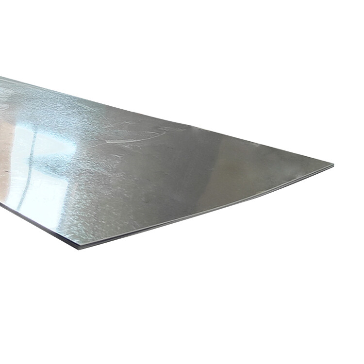 Galvanized plate