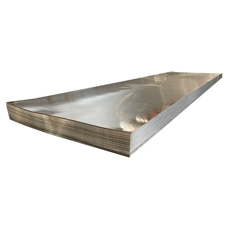 Galvanized plate