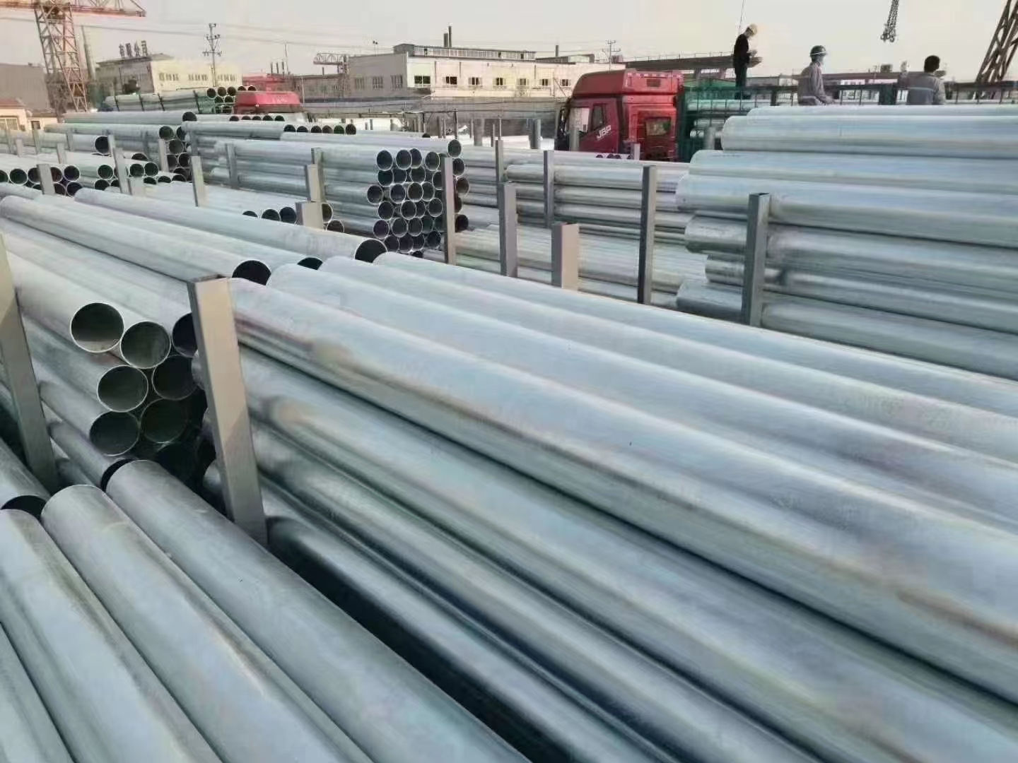 Customized Galvanized Round pipe