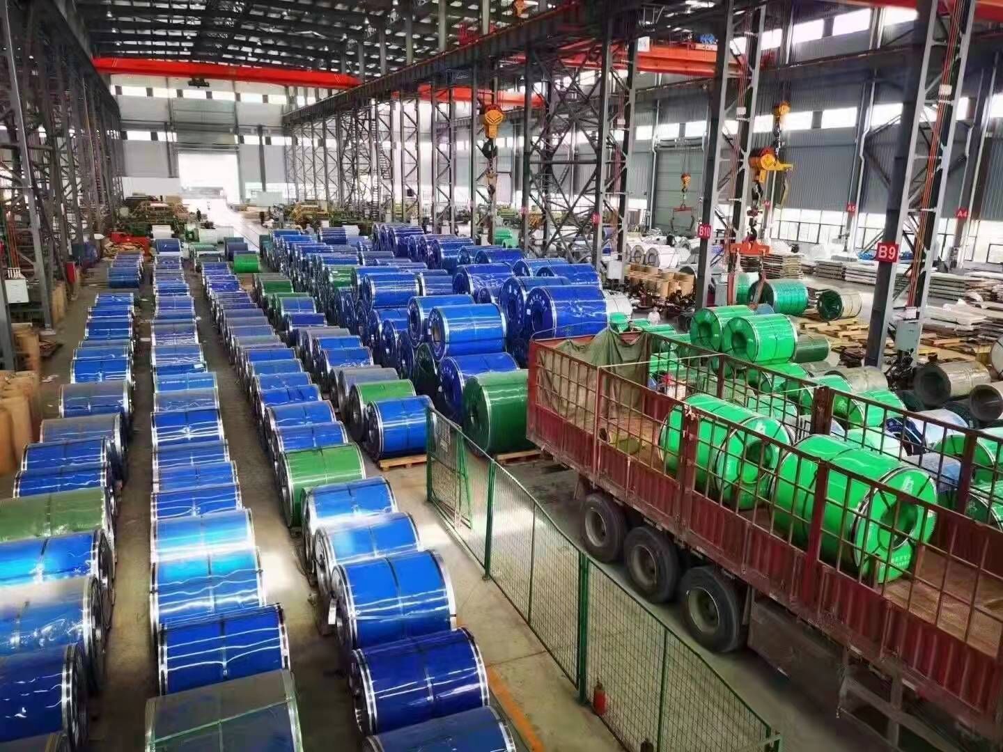 Stainless steel cabinet sectioning