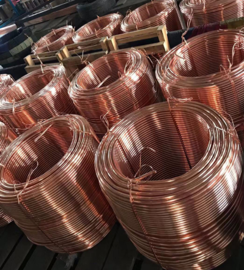 99.9% Pure Copper Coil C11000 Copper Strip for Water Heater