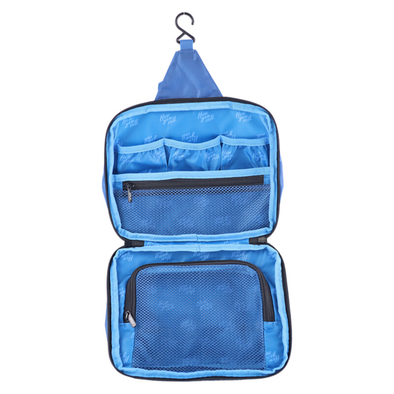 Hanging toiletry bag