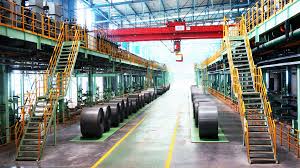 Silicon steel processing line