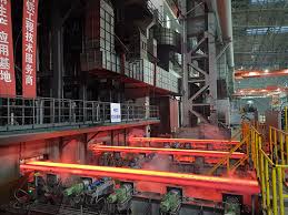 Slab continuous casting machine