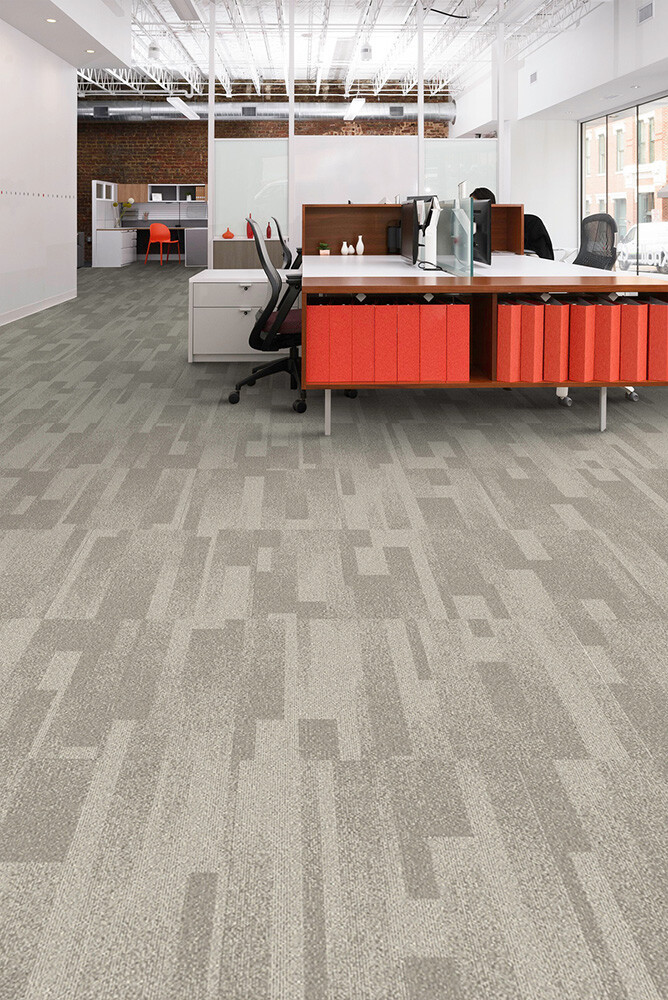 What are the advantages of carpet tiles?