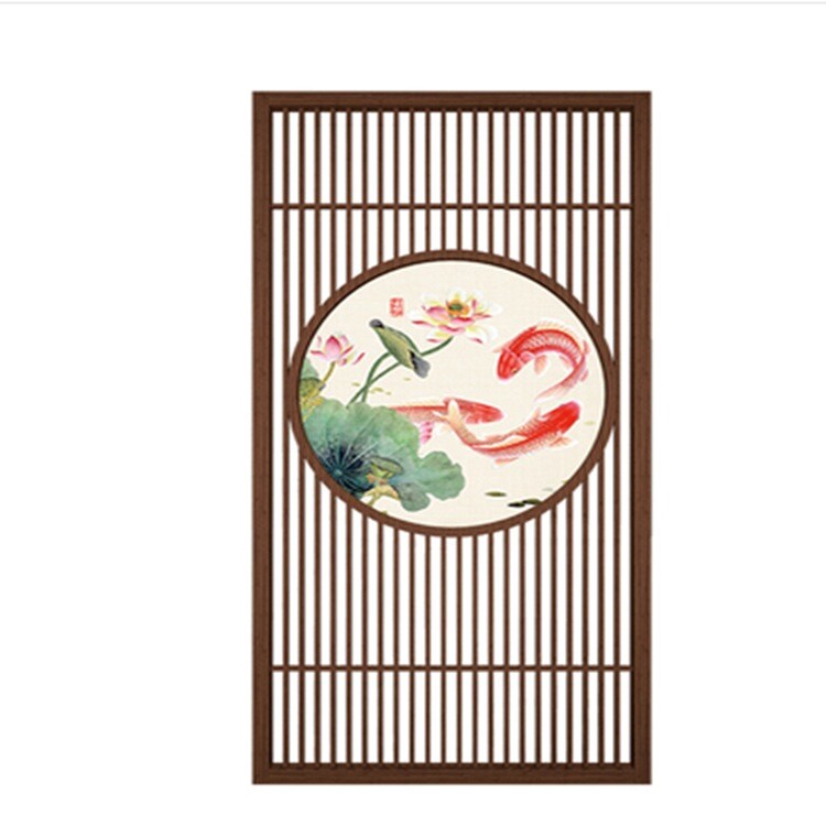 New Hotel Yellow, Titanium, Stainless Steel, Metal Screen, Lazette Partition, Chinese Background Wall, Aluminum Alloy, Laser Engraving