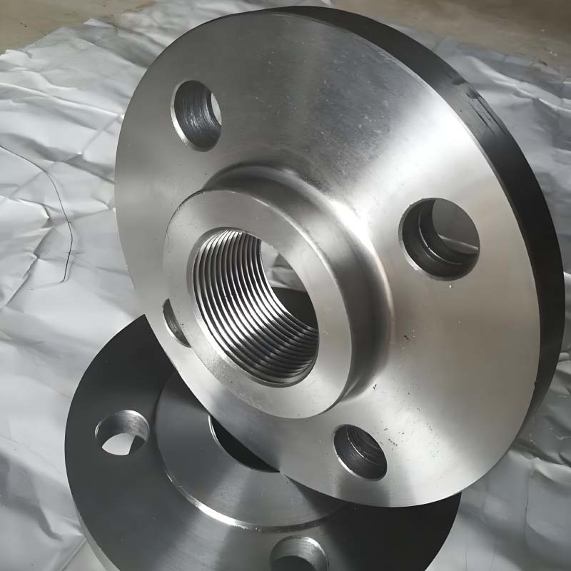 Threaded flange