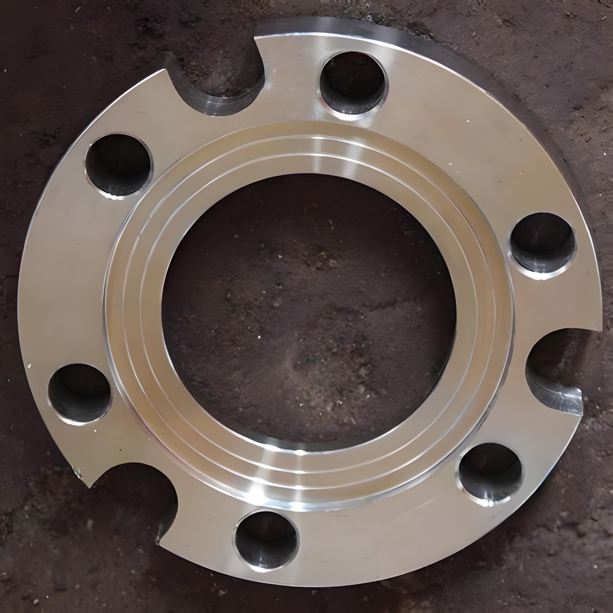 Profiled flange