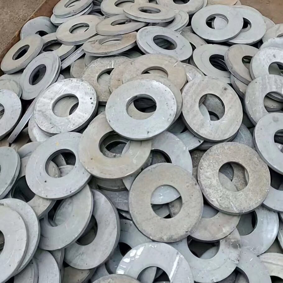 Stamping flange flange blank