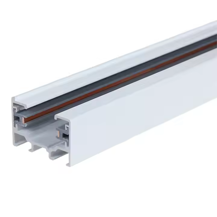 LED Ceiling Spotlight Surface Mount 2 Wire Single Circuit LED Track Modern Aluminum Track
