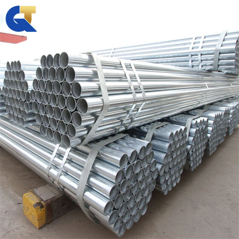  ST37-2 Galvanized Steel Round Pipe