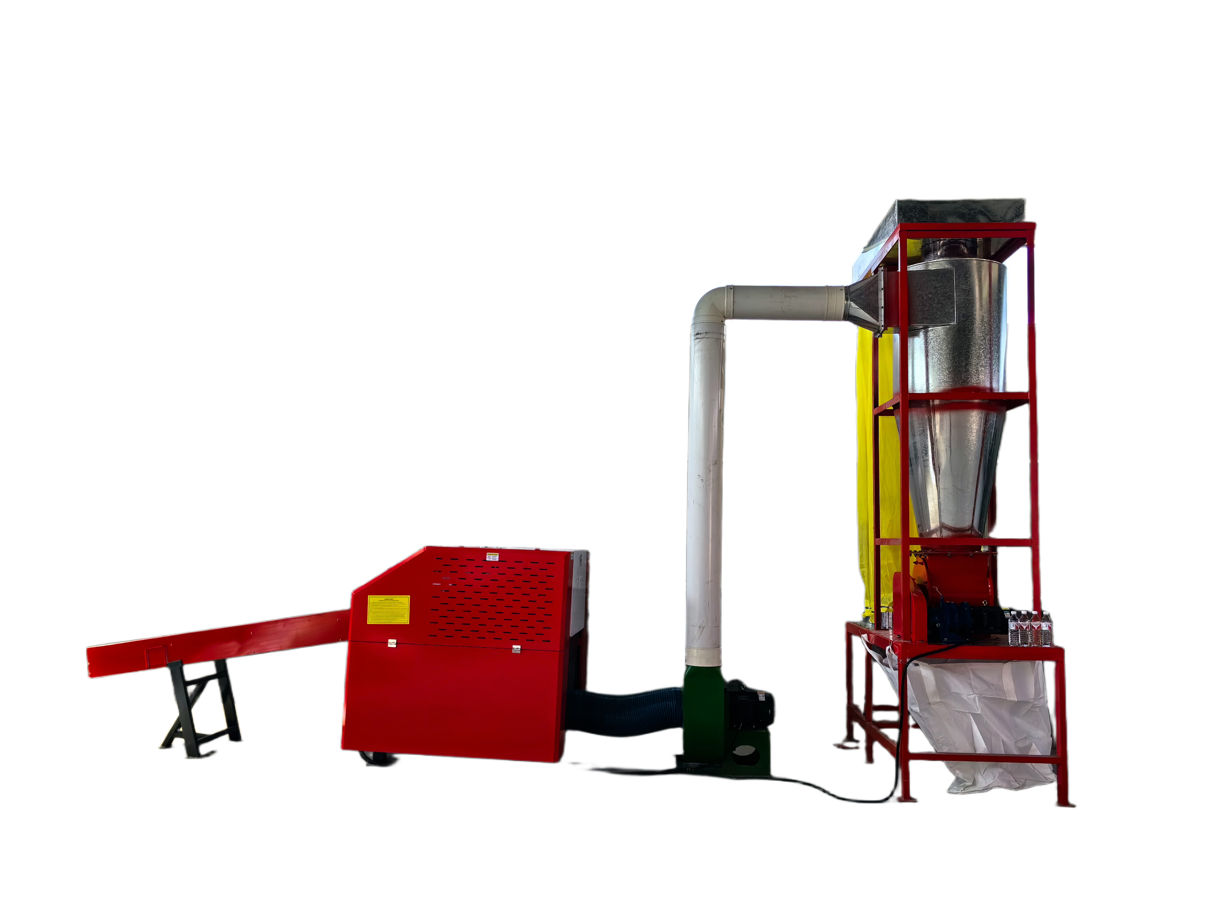 Graphene battery grade chip crusher