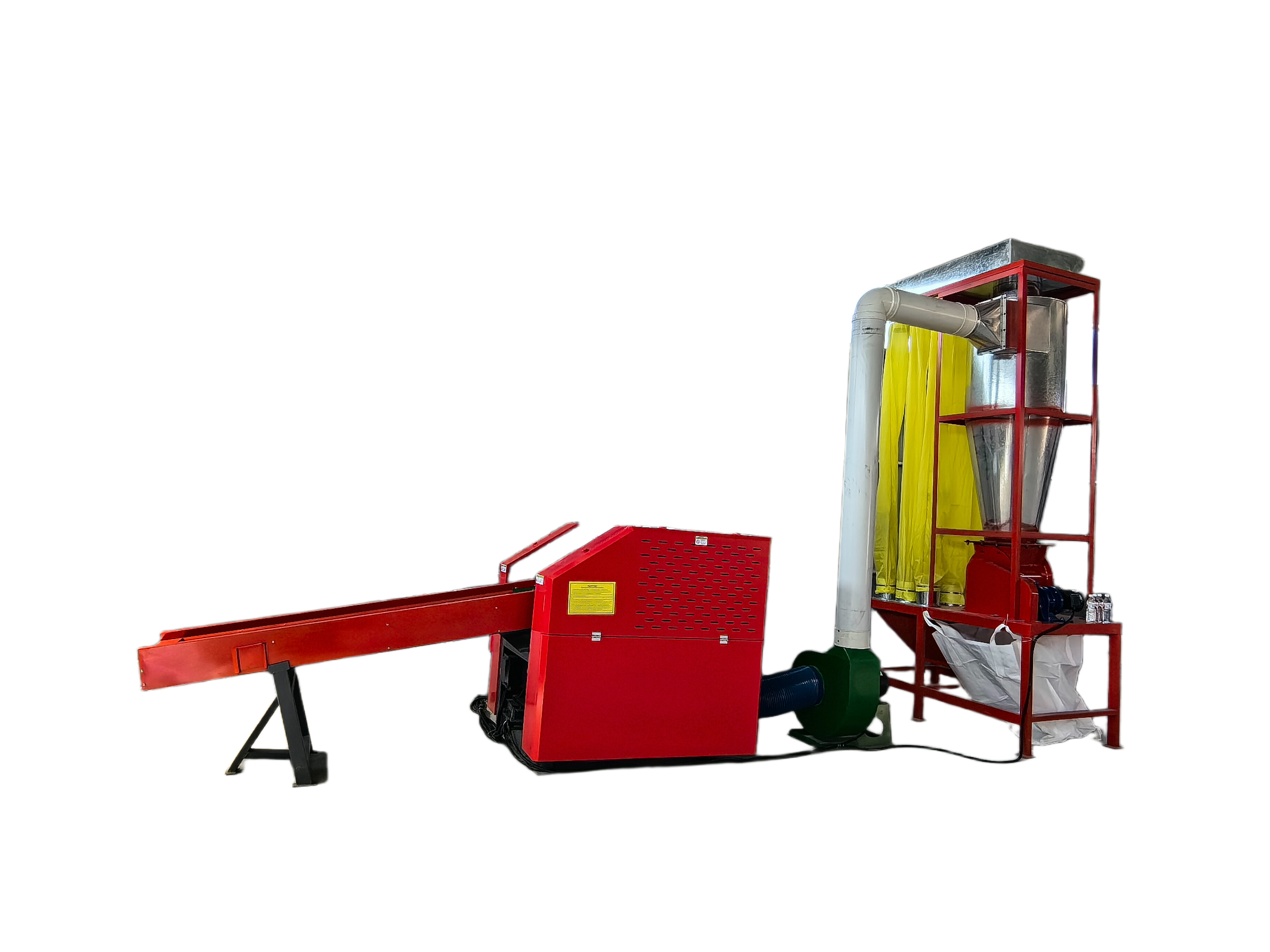 Graphene battery grade chip crusher