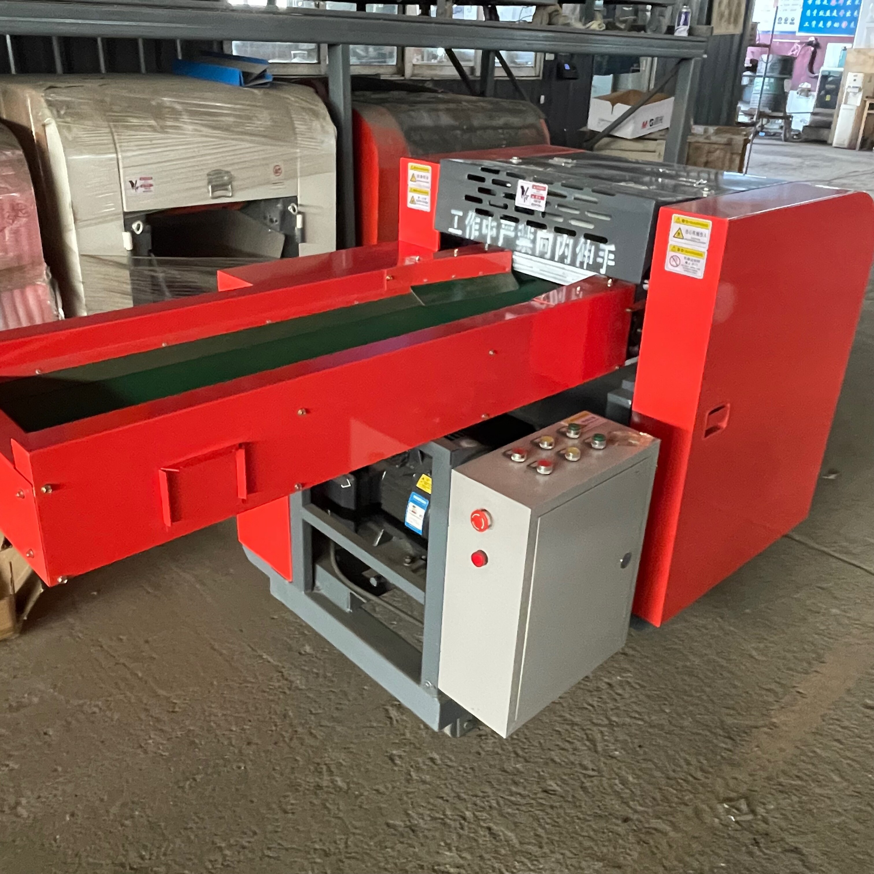 PE PP PET Plastic Film Shredder Plastic Agricultural Film Shredder Machine HDPE Greenhouse Film Crusher Various Capacities Available