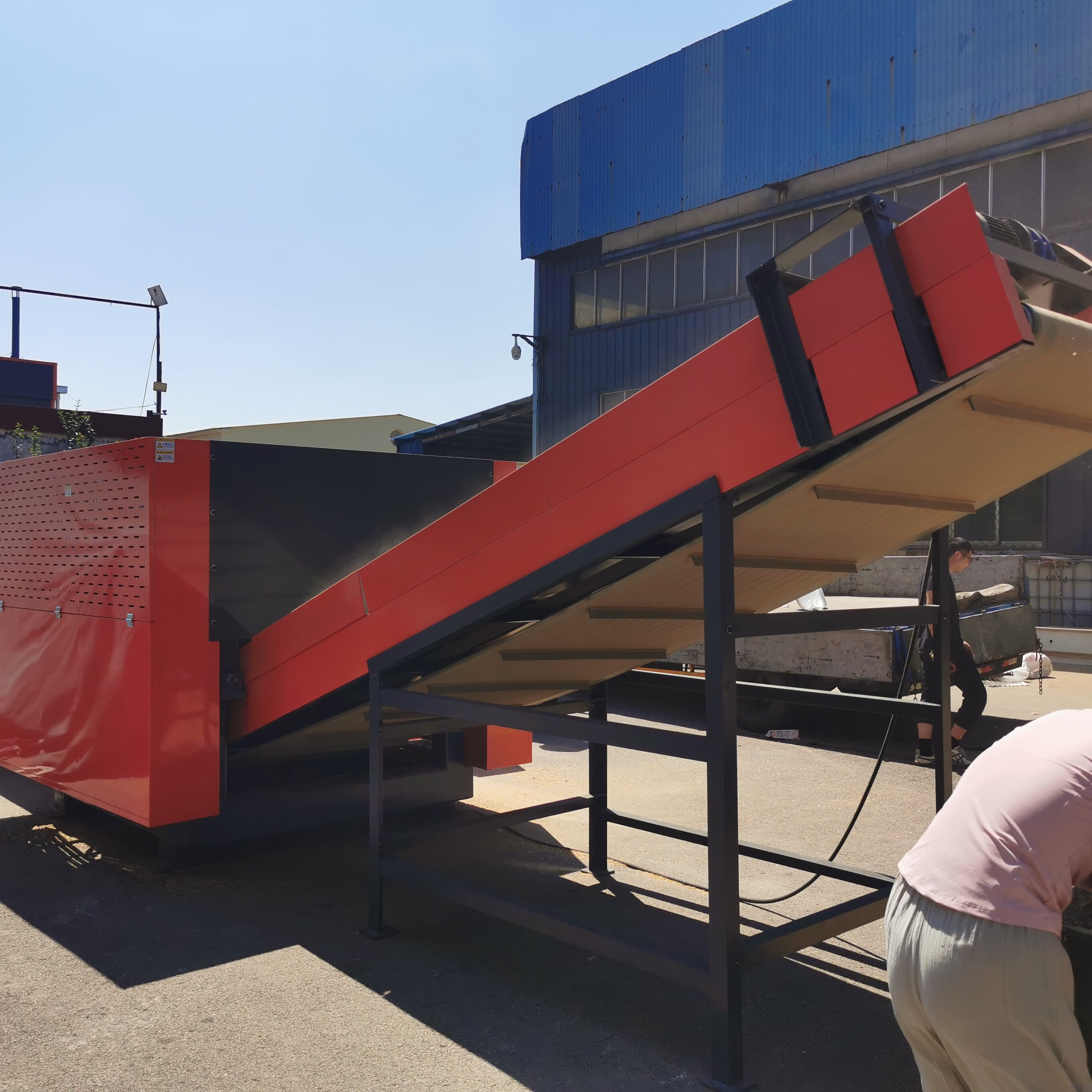 High-yield palm fiber crusher, wear-resistant blade palm fiber crusher, industrial-grade palm fiber crusher, non-clogging palm fiber crusher