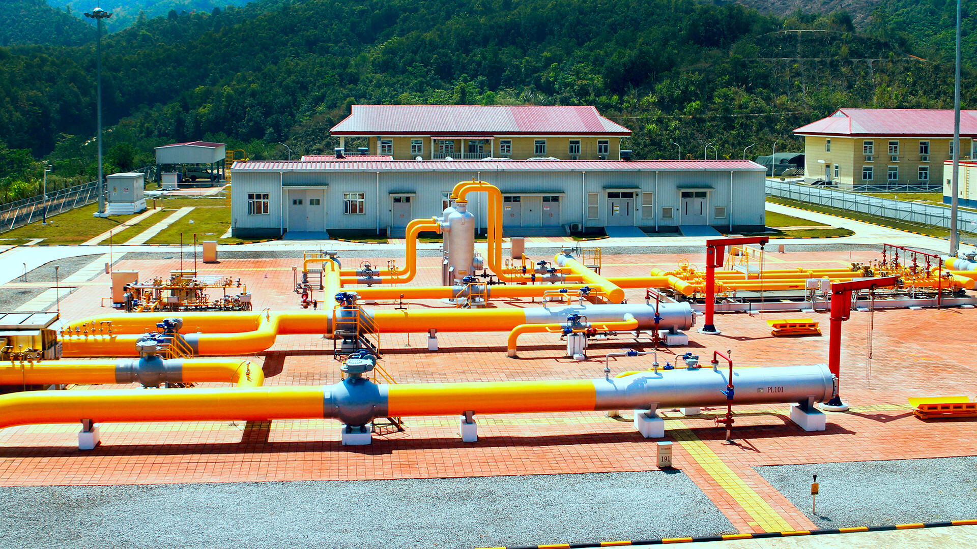 Ingeniería rumana del gas natural