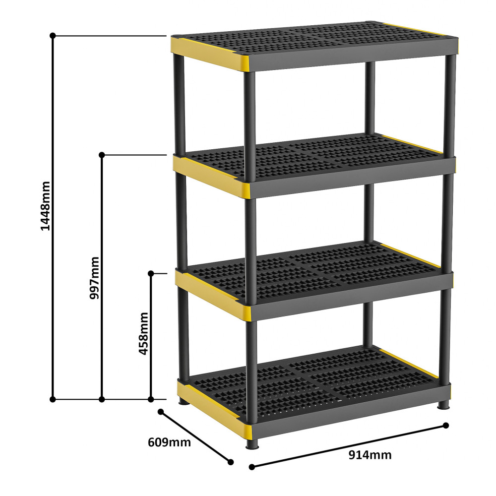 Plastic Storage Cart