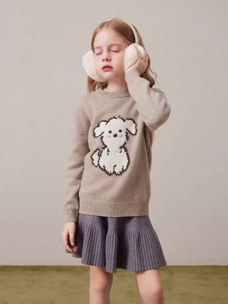 Children's knitted sweater