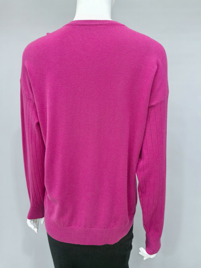 Knitted sleeve short style (loose)