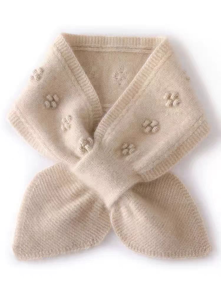 Women's Knitted Short Scarf
