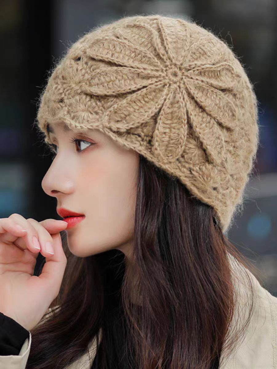adies' Spring/Summer Thin Knitted Hat