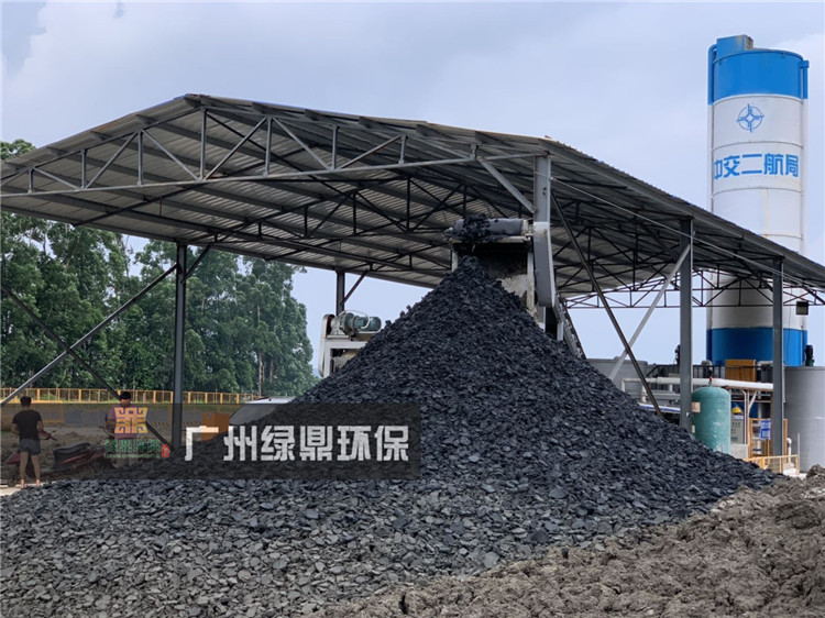 Belt filter press site for the black and odorous water treatment and upgrading project in Zhongshan City