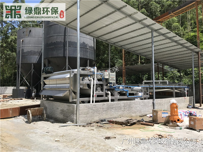 Large Belt Filter Press For Mining_Gold, Silver, Copper, Iron, Coal, Rare Metals And Other Mines\Tailings Plant Dry Drainage Filter Press Equipment