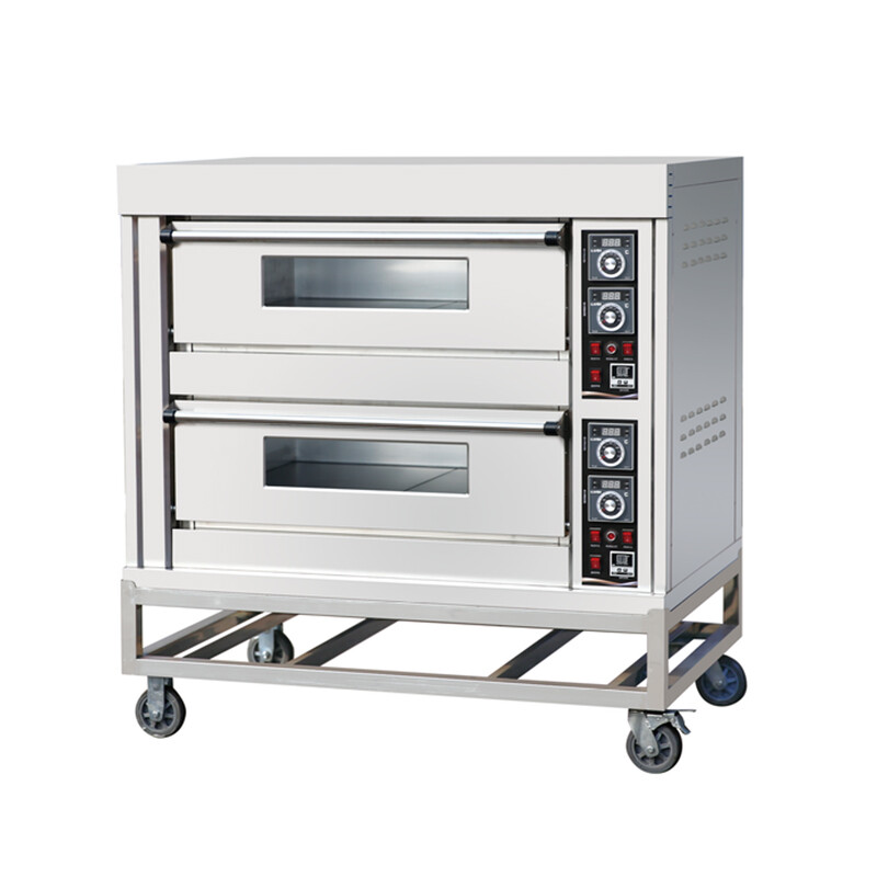 Two Layers Four Trays Electric oven(with customizable cart)
