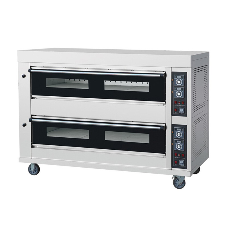 Two Layers Eight Trays Gas Deck Oven