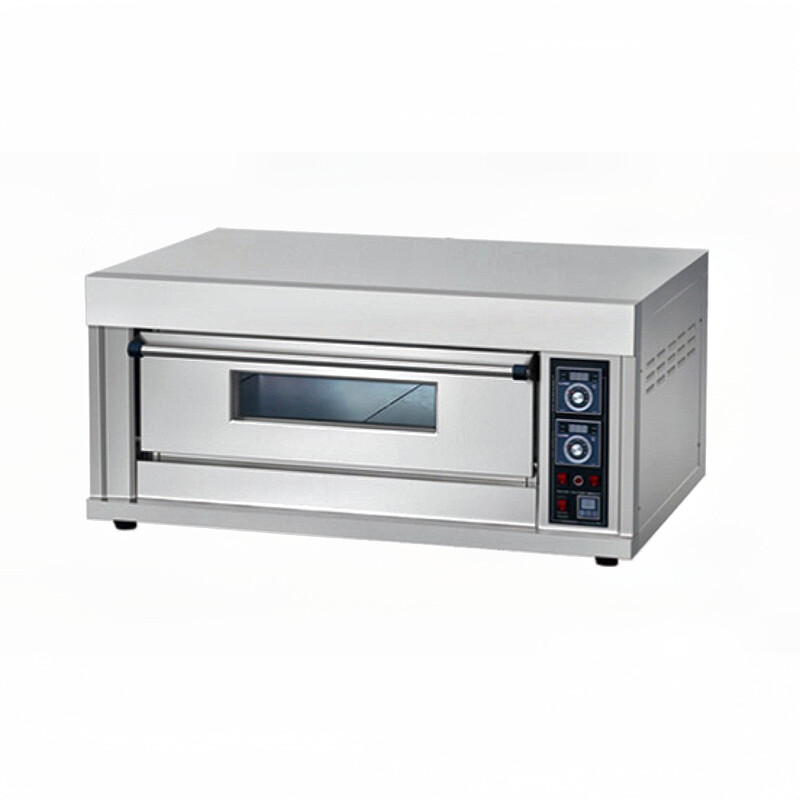 One Layer Two Trays Electric Deck Oven