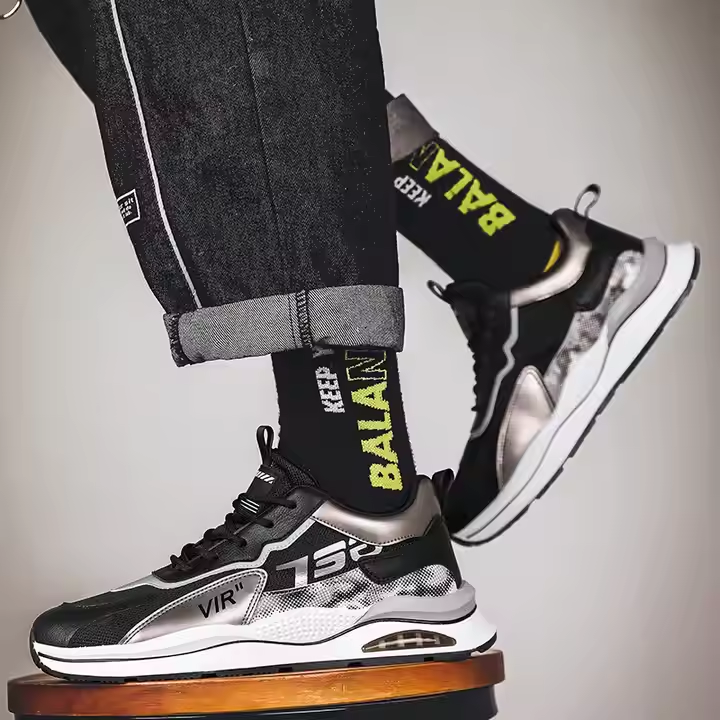 The latest fashion sneakers breathable men's casual shoes basketball summer walking style shoes