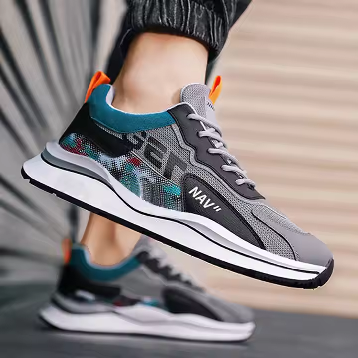 The latest fashion sneakers breathable men's casual shoes basketball summer walking style shoes