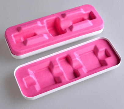 Eyeglass case ring, watch case moisturizing press, white paper tray for storage