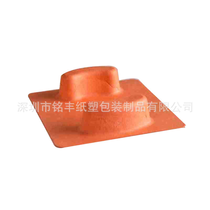Electrical appliance inner packaging with shock-proof paper-plastic combination and colored paper tray